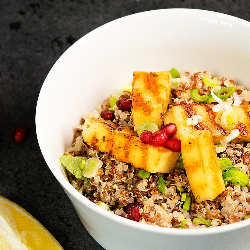 GAZi Rezept Halloumi Quinoa-Fenchel-Salat