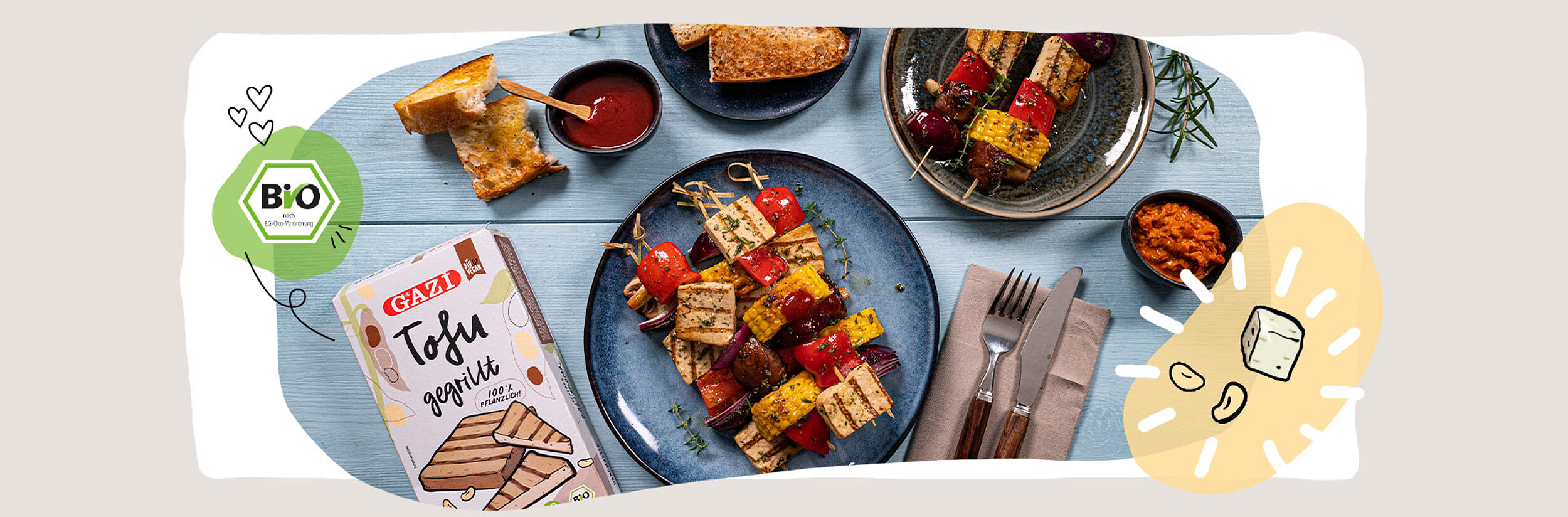 [Translate to Englisch:] GAZi Vegan Kategorie Tofu