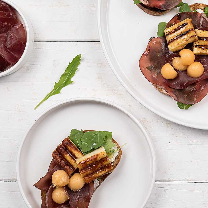 GAZİ Grillkäse Crostini 