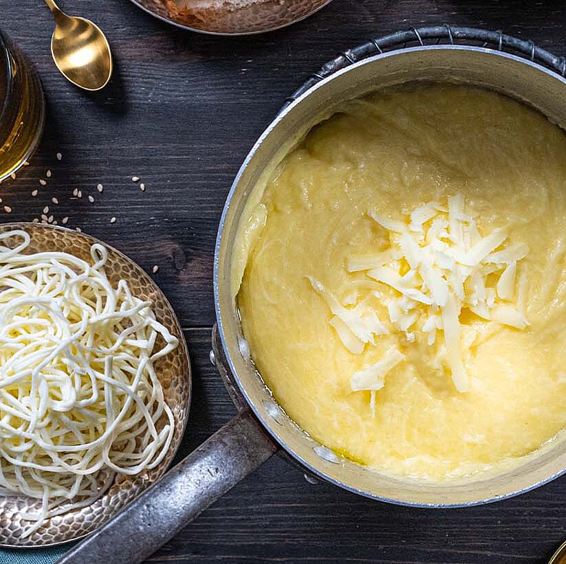 Kuymak – türkisches Käsefondue