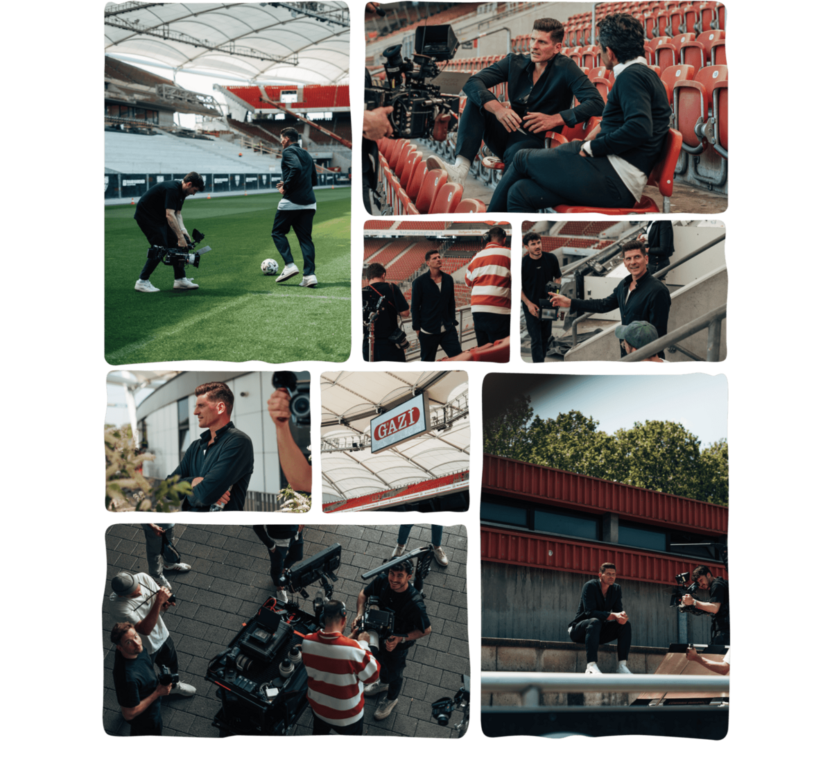 Mario Gomez Heimatfilm Behind the Scenes