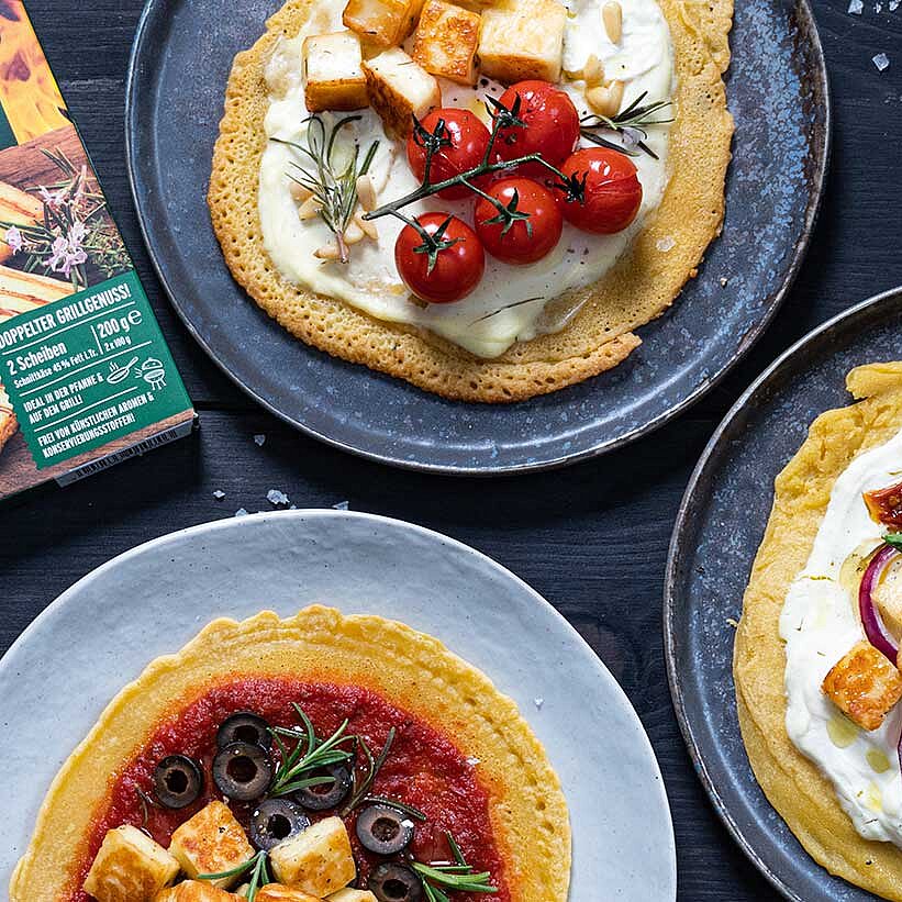 Französische mini Pizza