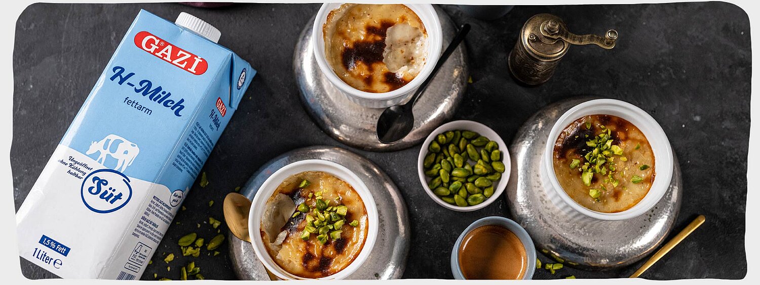 Serviervorschlag Rezeptbild Milch