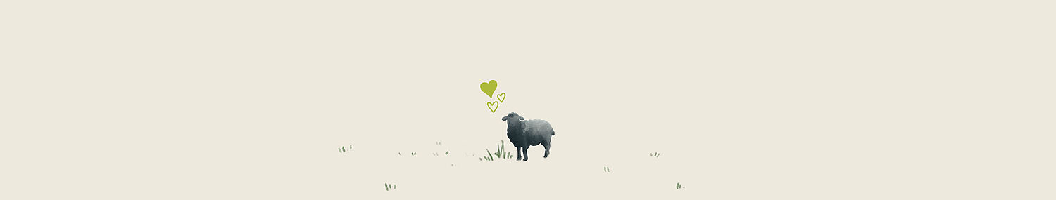 Bio aus Liebe zur Natur Schaf