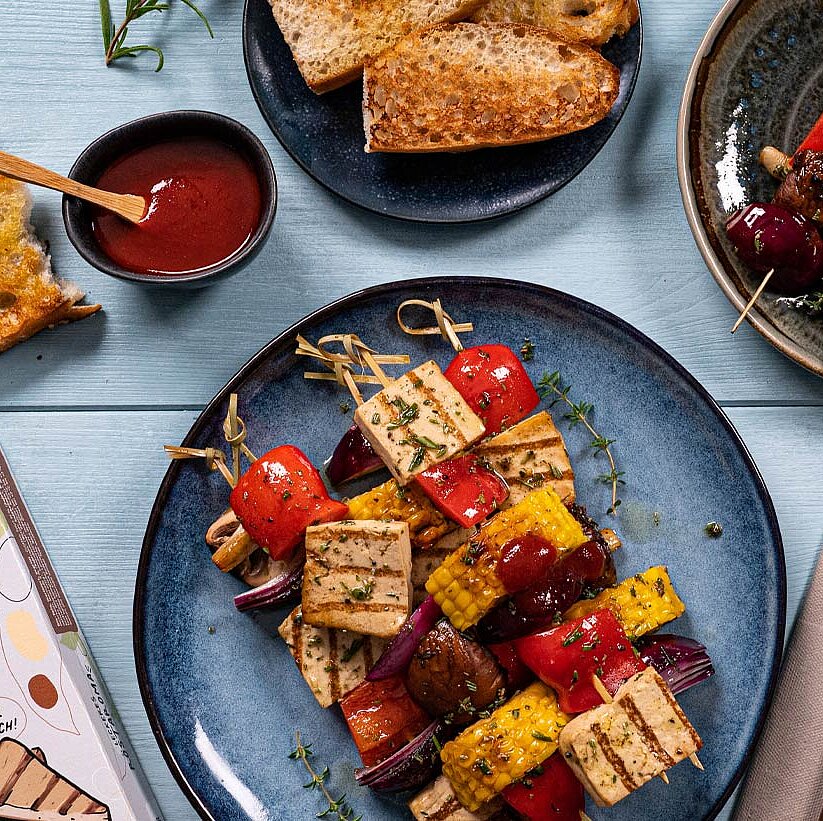 GAZİ veganer Grillspieß