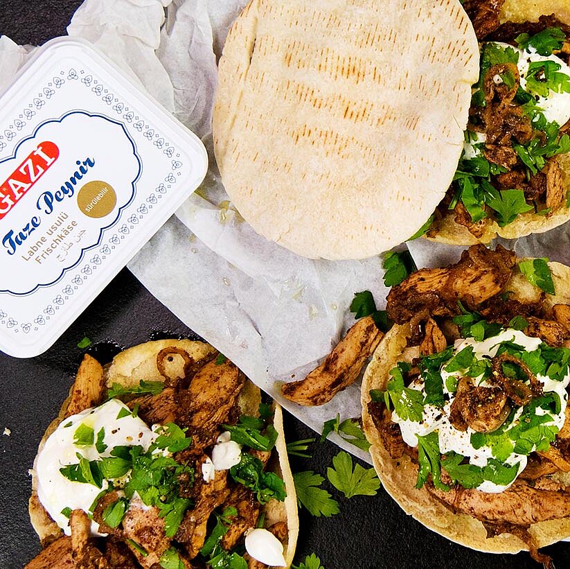 GAZi Rezept Taze Peynir Sumach-Haehnchen