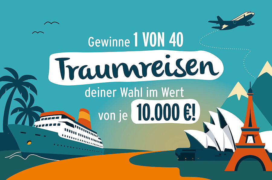 Gewinnspiel Traumreise