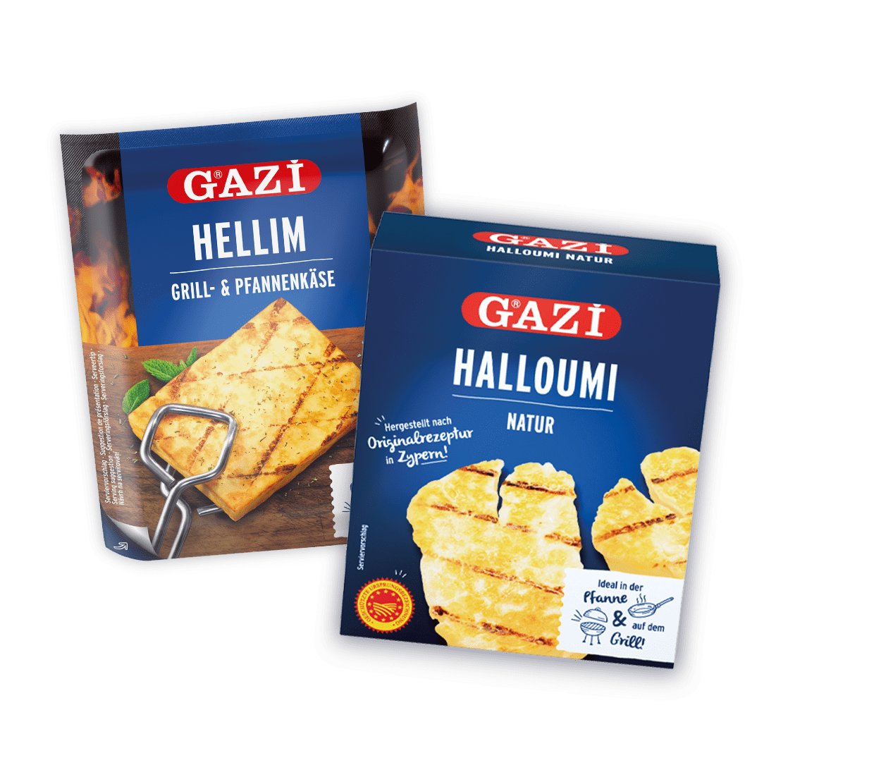 Halloumi Hellim Grill- und Pfannenkäse