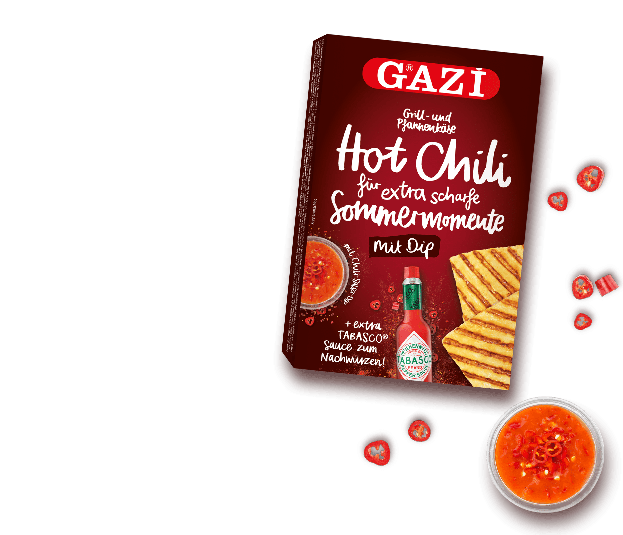 Grill- und Pfannenkäse Hot Chili