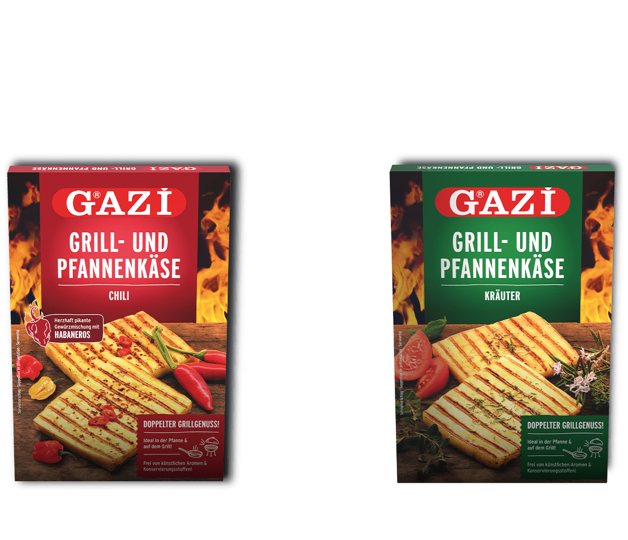 GAZi Grill- und Pfannenkäse Kräuter