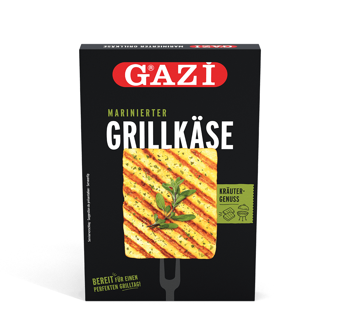 Marinierter Grillkäse 
Kräutergenuss,
2 x 94g