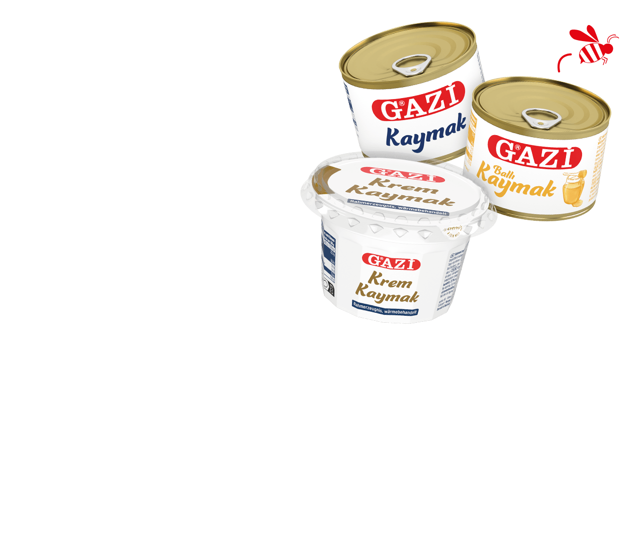 GAZİ Classic Milk Cream Butter Packagings