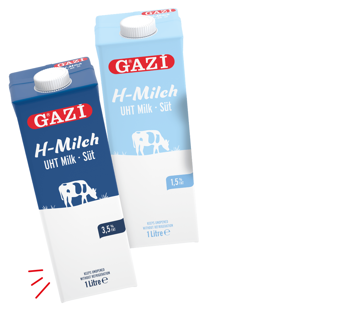 GAZİ Classic Milk Cream Butter Packagings