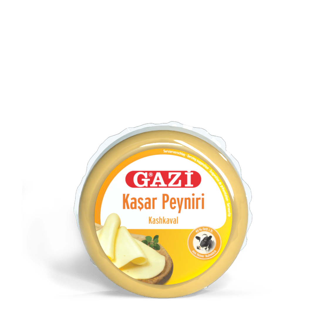 GAZİ Kaşar Peyniri
400g