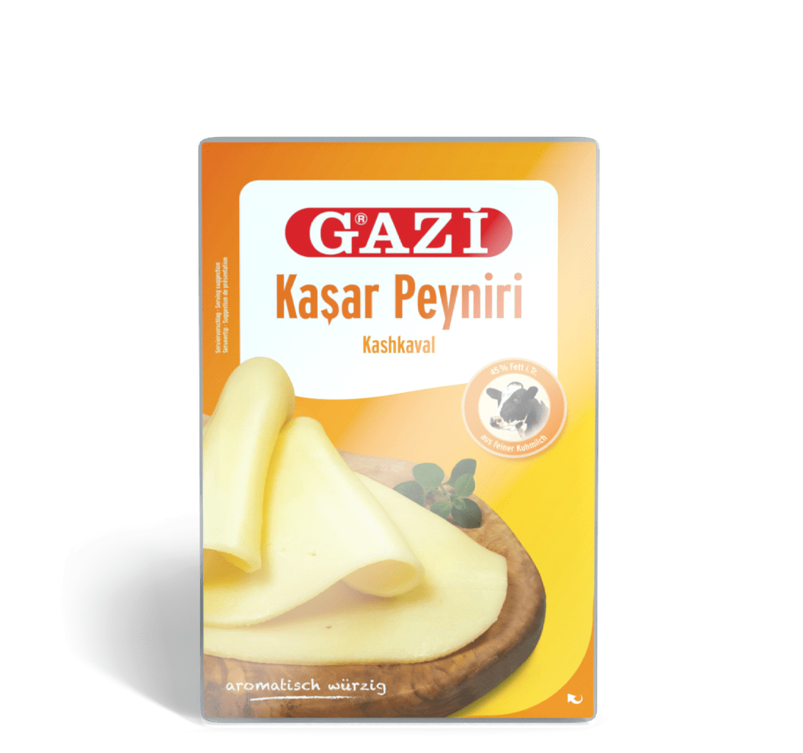 Kaşar Peyniri 
Dilimli, 125g