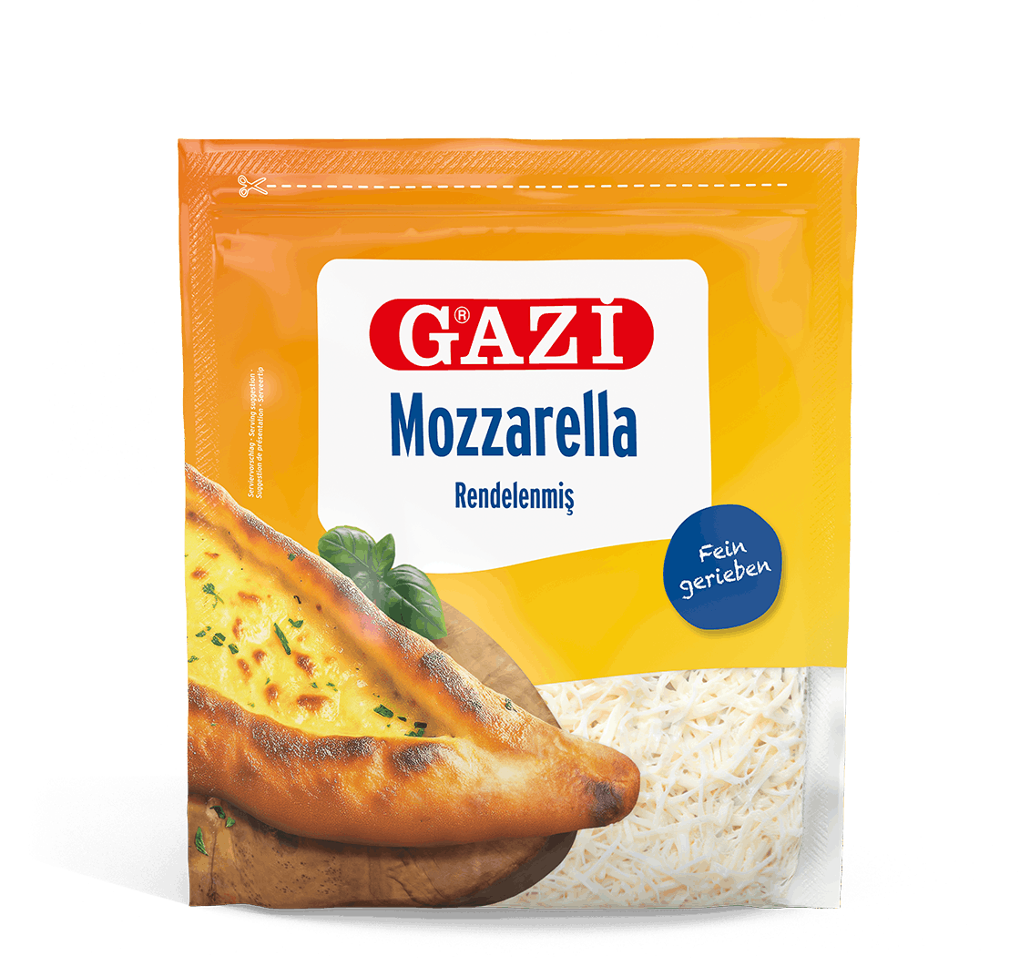 Mozzarella gerieben 180g