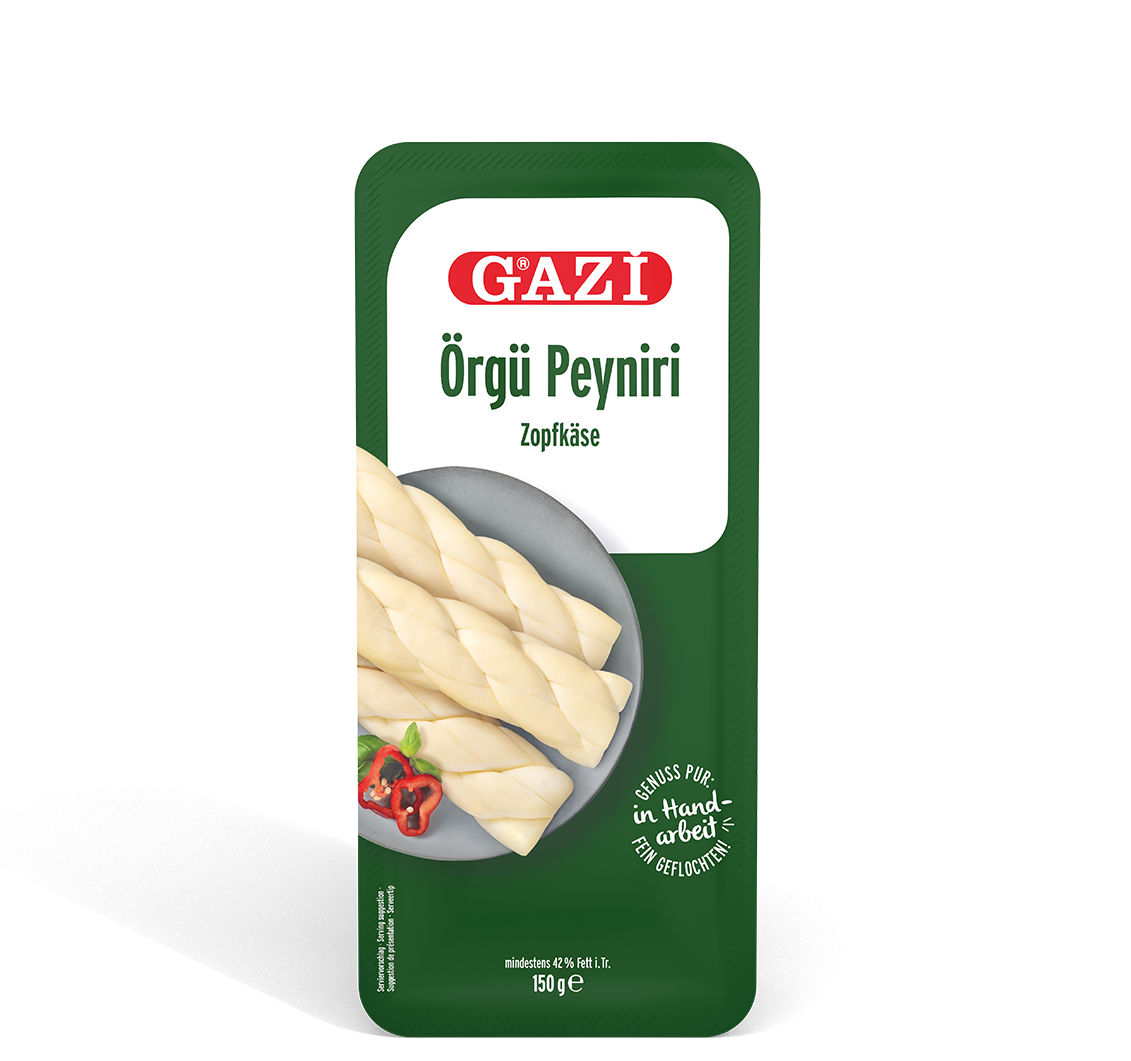 Örgü Peyniri
Zopfkäse, 150g