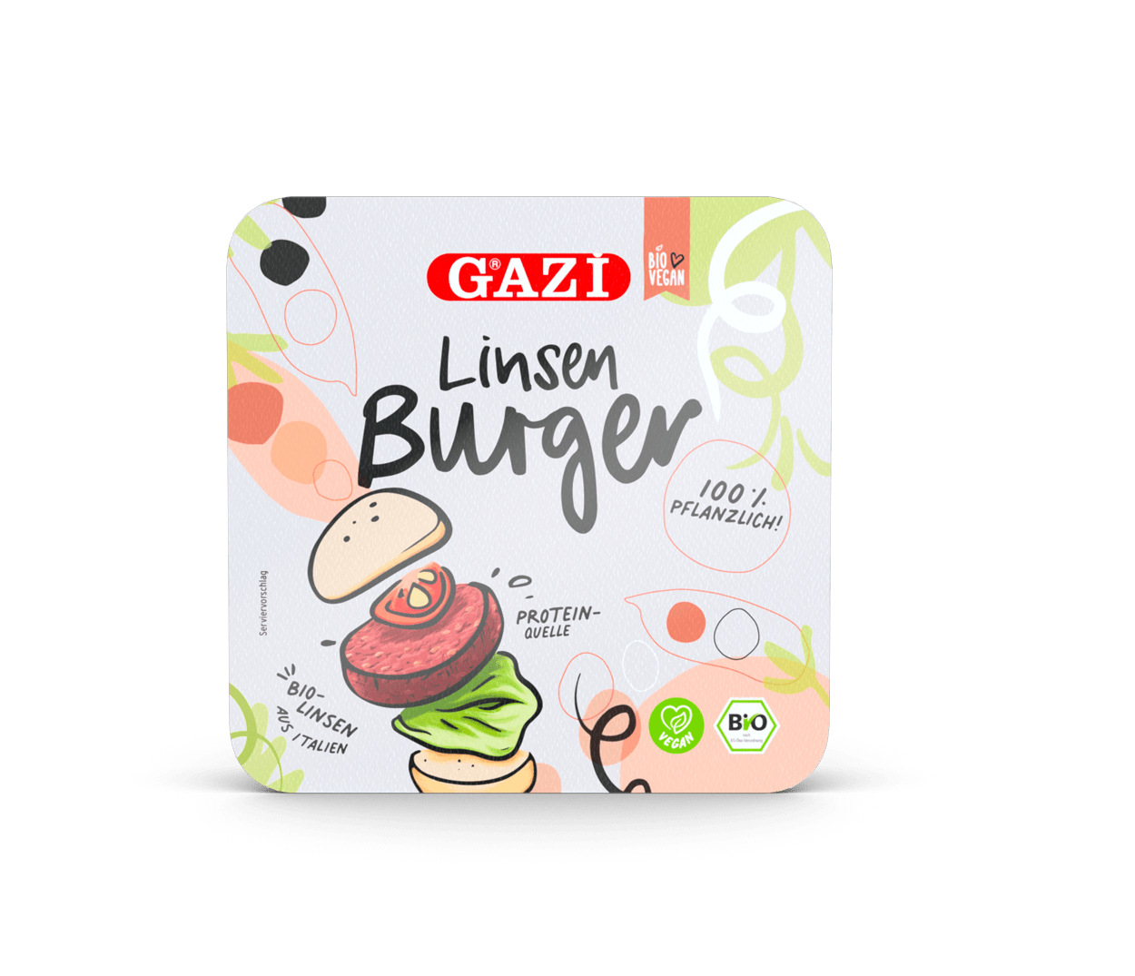 GAZi Vegan Linsen Burger