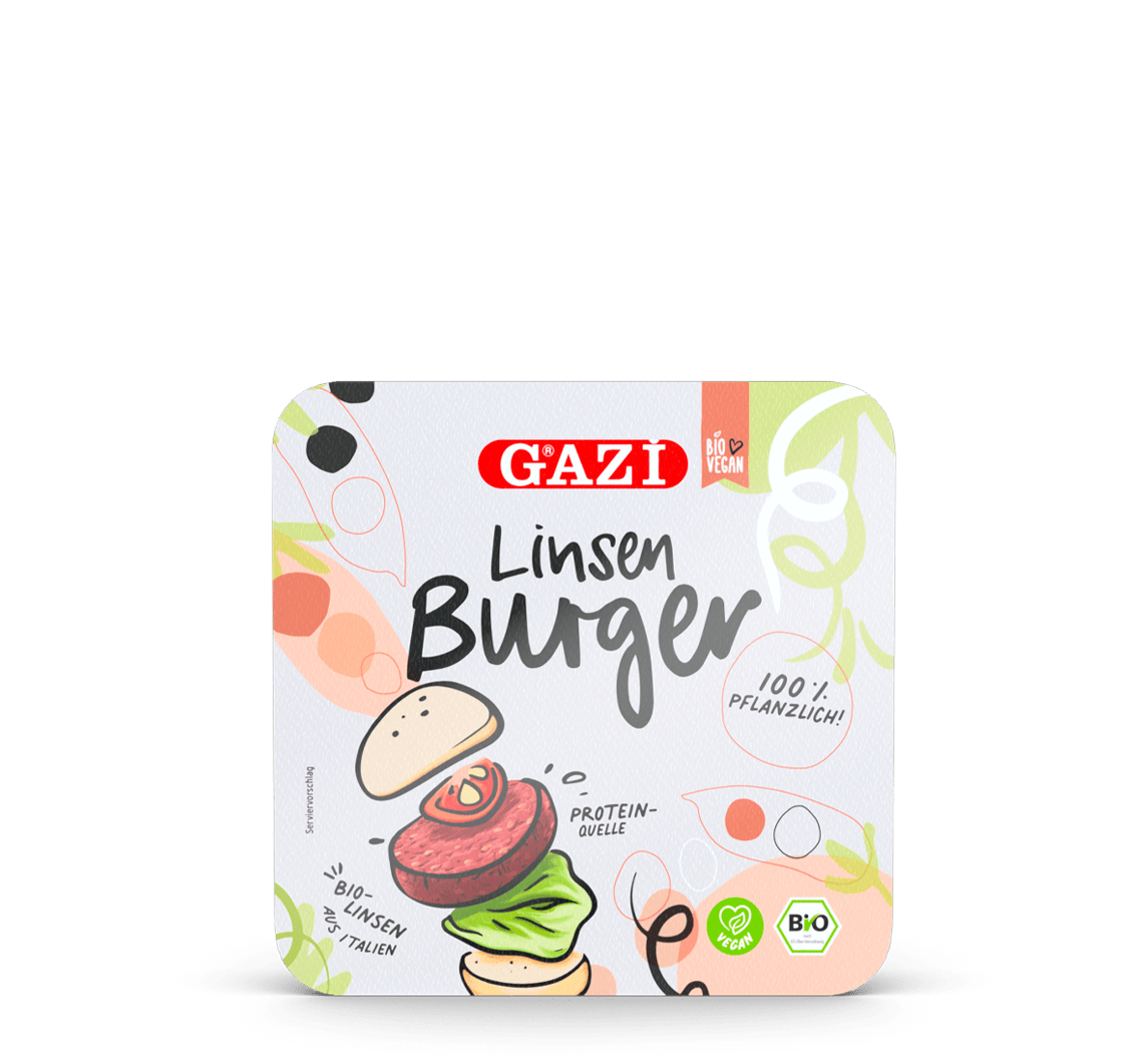GAZi Vegan Linsen Burger