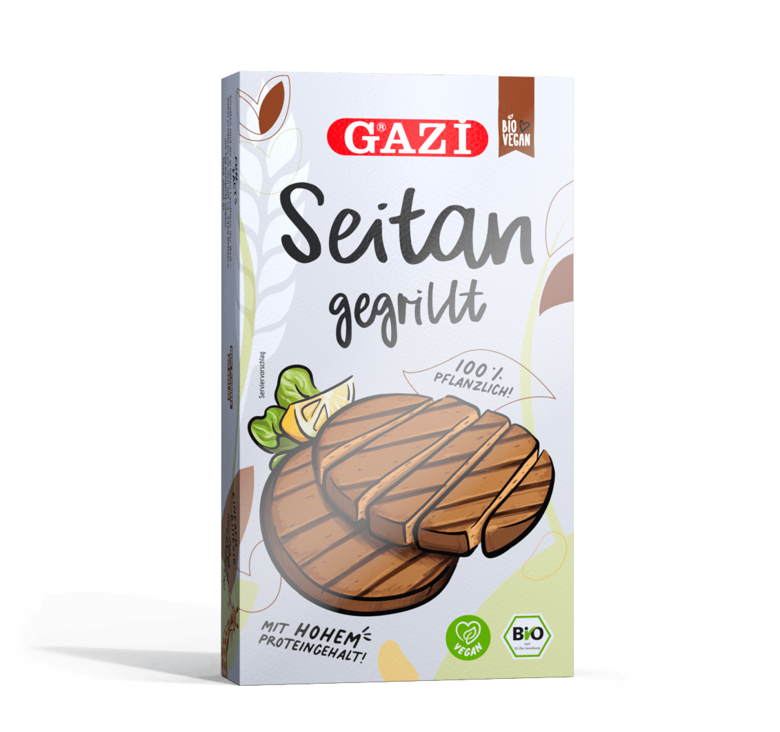 GAZi Vegan Seitan gegrillt