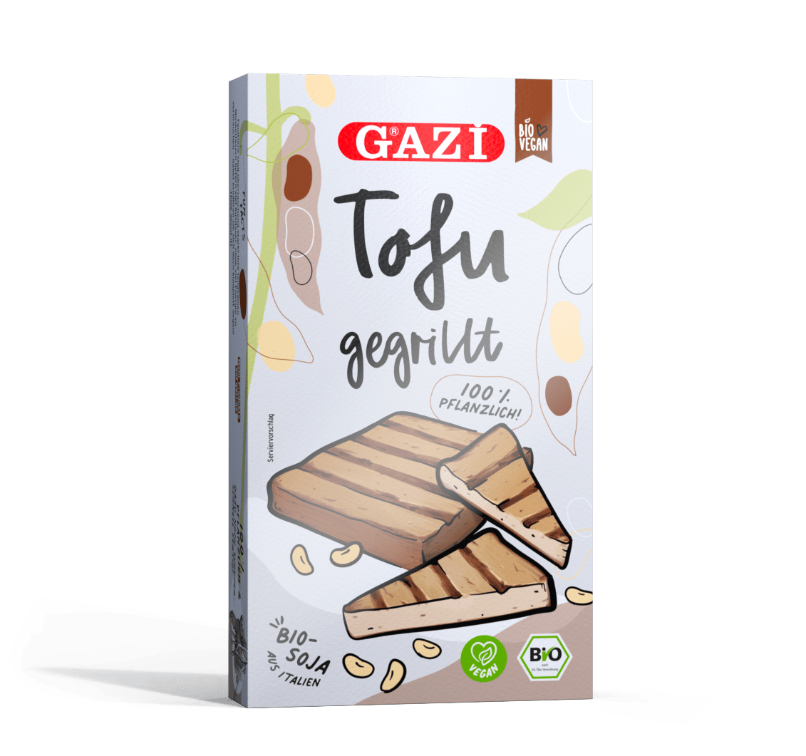GAZi Vegan Tofu gegrillt