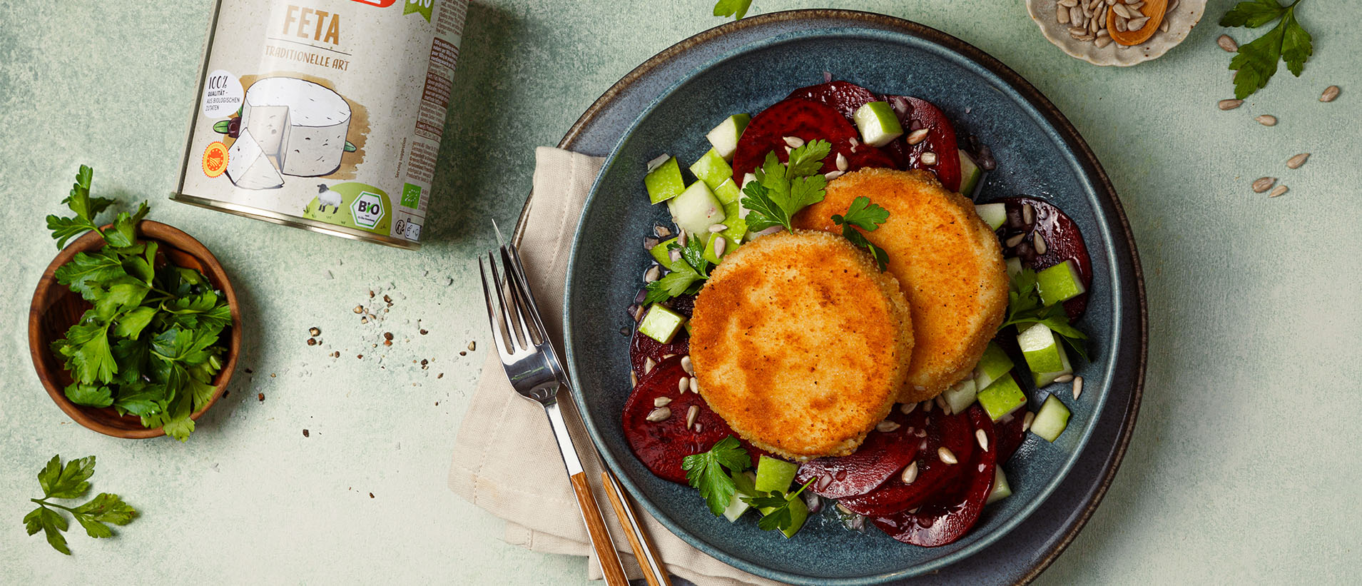 Feta Rote-Bete-Apfel-Salat